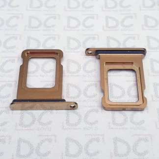 BANDEJA DE SIM IPHONE 13 PRO - 13 PRO MAX - DORADA