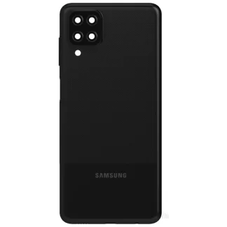 TAPA TRASERA SAMSUNG A12 - NEGRA