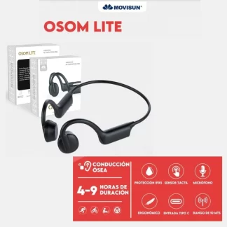 AURICULARES INALAMBRICOS DE CONDUCCION OSEA - OSOM LITE - MOVISUN