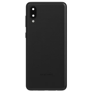 TAPA TRASERA SAMSUNG A02 - NEGRO