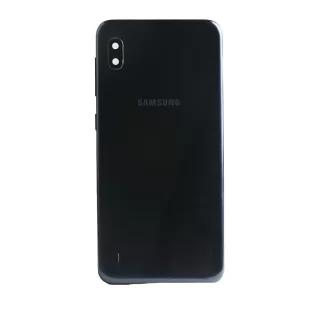 TAPA TRASERA SAMSUNG A10 - NEGRA