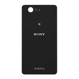 TAPA TRASERA SONY Z3 MINI - NEGRA