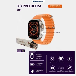 SMART WATCH X8 PRO ULTRA - MOVISUN