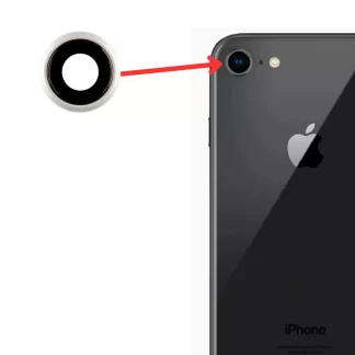 VIDRIO CAMARA IPHONE 8 (MARCO)