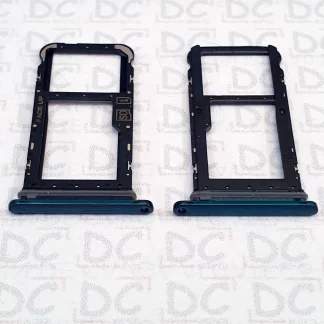 BANDEJA DE SIM MOTO E20 - E30 - E40 - VERDE OSCURO