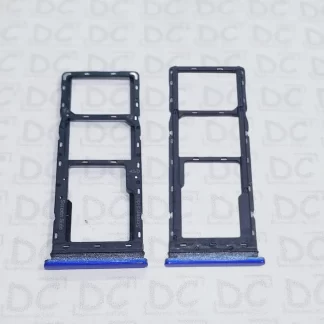 BANDEJA DE SIM TECNO SPARK 6 GO - HOT 10 LITE - AZUL