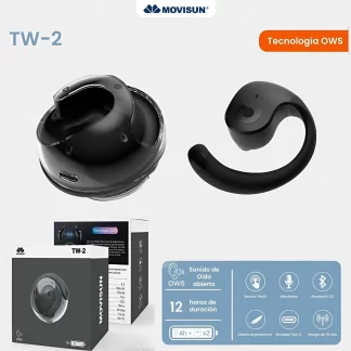 AURICULARES DE CONDUCCION AEREA - TW2 - MOVISUN
