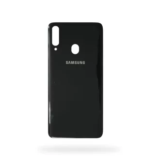 TAPA TRASERA SAMSUNG A20S - NEGRA