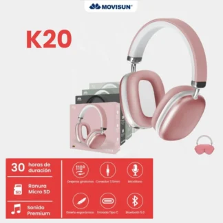 DIADEMA BLUETOOTH K20 - MOVISUN