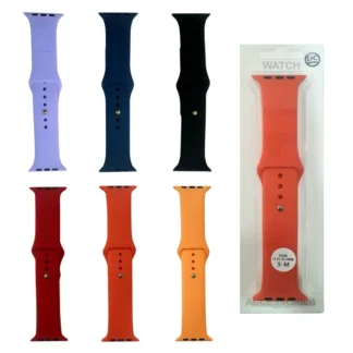 PULSO DE GOMA - APPLE WATCH (38 - 40 - 41 - 42 MM)