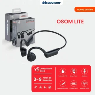 AURICULARES INALAMBRICOS DE CONDUCCION OSEA - OSOM LITE - MOVISUN