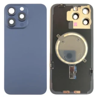 TAPA TRASERA IPHONE 15 PRO MAX CON NFC - AZUL