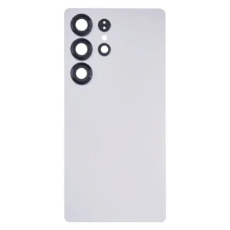 TAPA TRASERA SAMSUNG S25 ULTRA - BLANCO + LENTES DE CAMARA