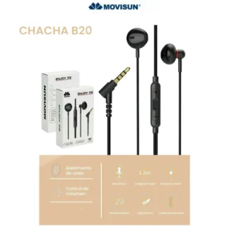 MANOS LIBRES - DE PLUG - CHACHA B20 - MOVISUN