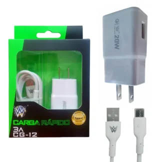 CARGADOR TIPO C - 3 AMP (CG-12)