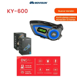 BLUETOOTH PARA MOTO - KY600 - MOVISUN